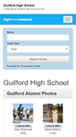 Mobile Screenshot of guilfordhighschool.org